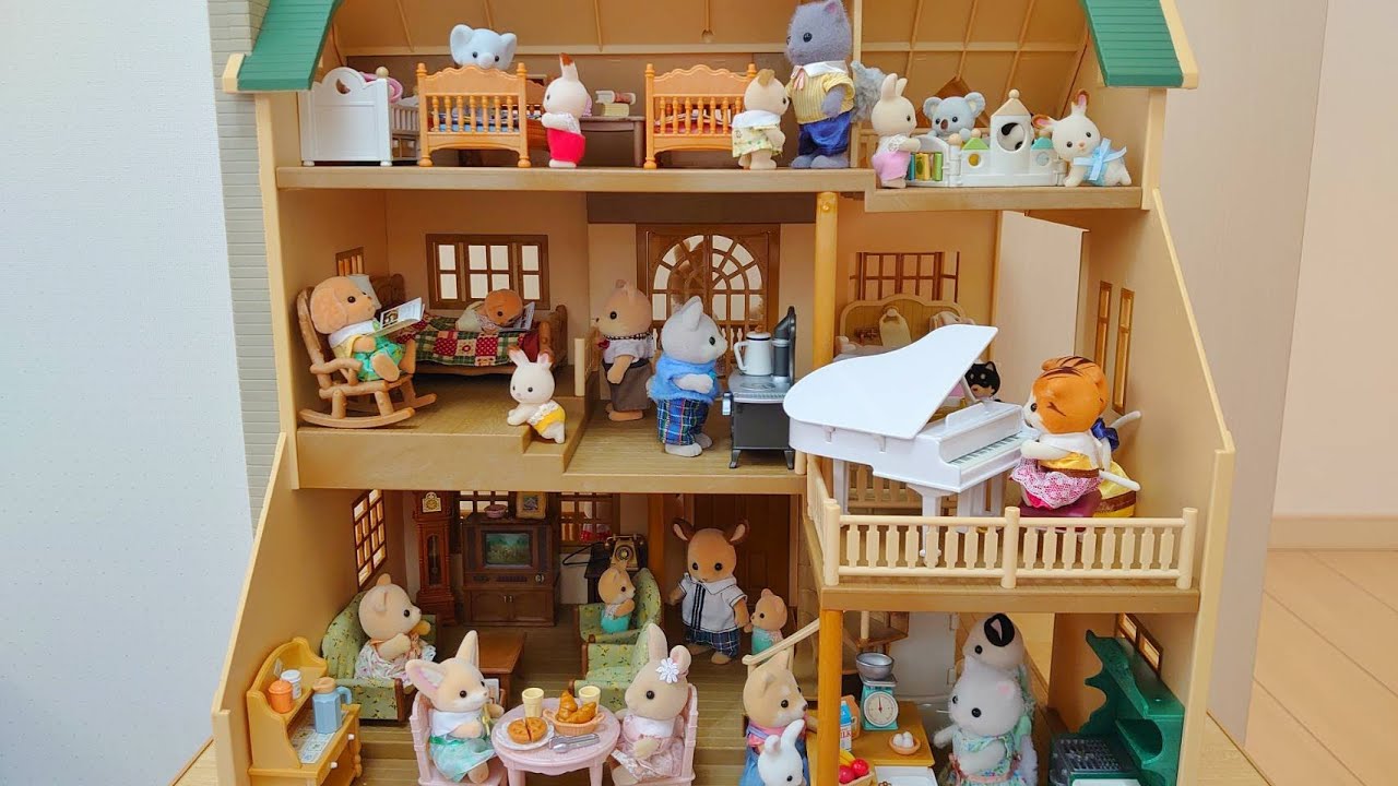 シルバニアファミリー 緑の丘のすてきなお家 sylvanianfamilies calicocritters 湖畔のペンション