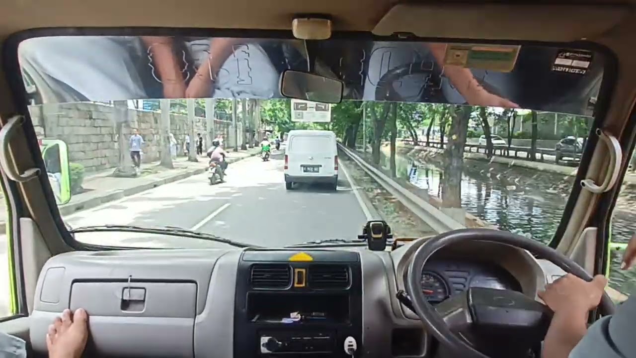 Part:002 🚗🚚🚚// Perjalanan Lintas Jakarta Pusat @Elyef01 