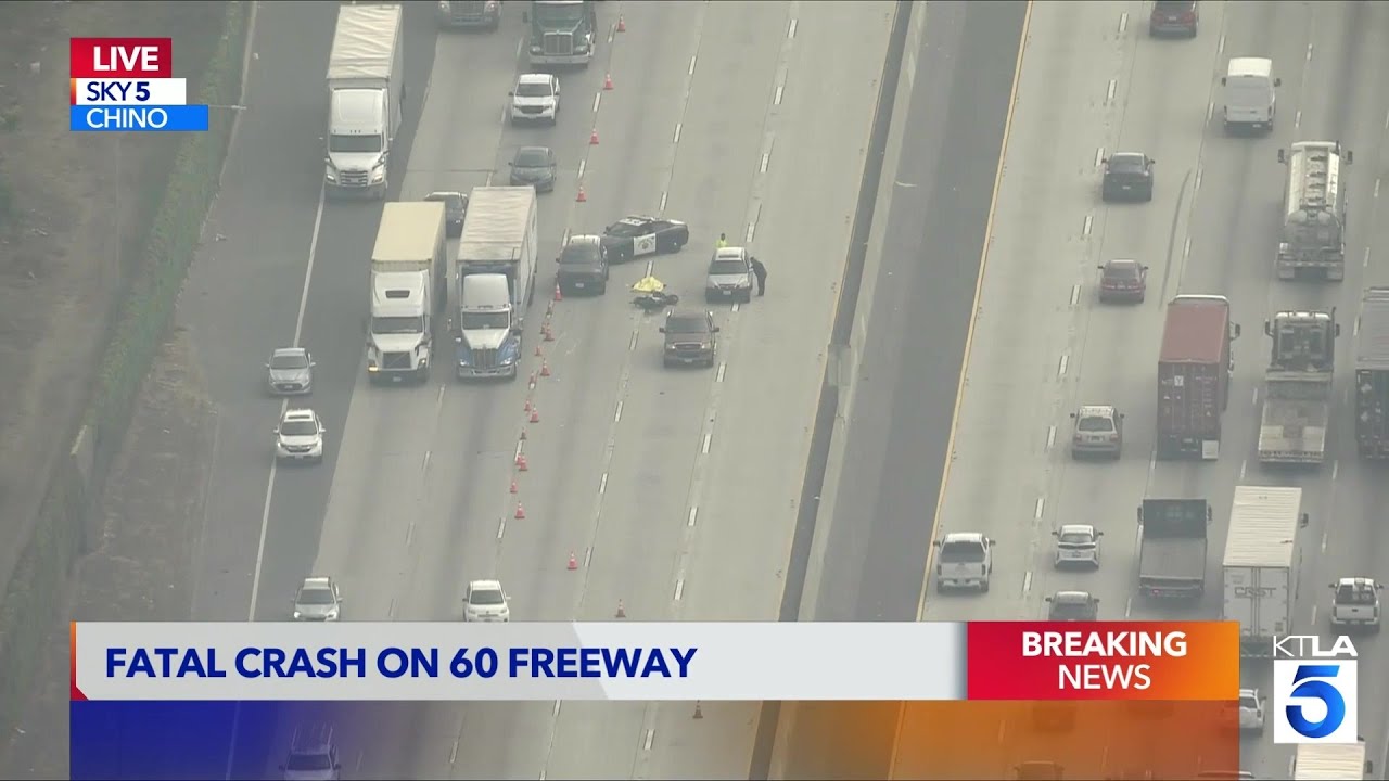 2 fatal crashes occur on same Southern California freeway within less than 2 miles