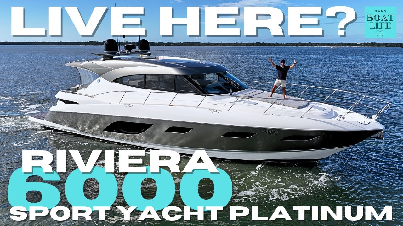 Ultimate Snowbird Yacht for All-Season Living | Riviera 6000 Sport Yacht Platinum