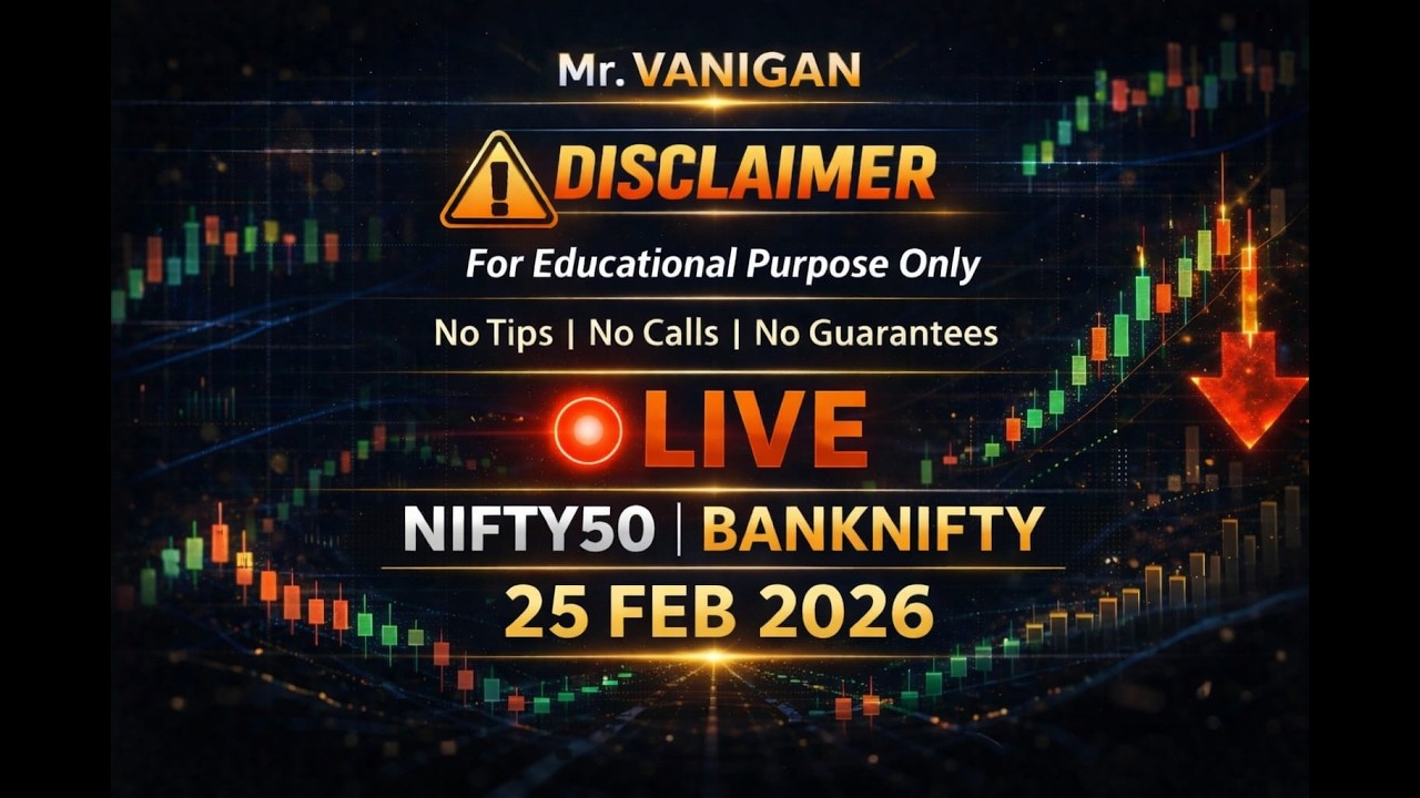 Live Trading Nifty50 & Banknifty | 25 Feb 2026 | #livetrading  #nifty #banknifty #sensex