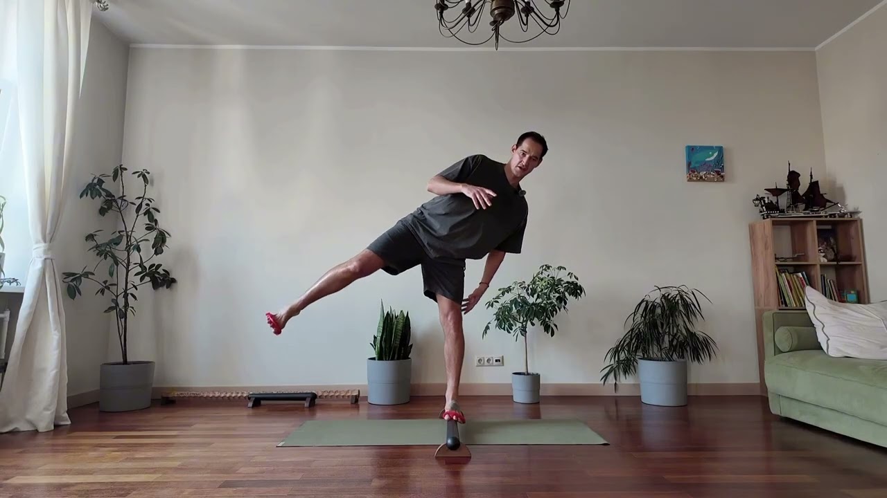 Тренировка с перекладиной woodumove 