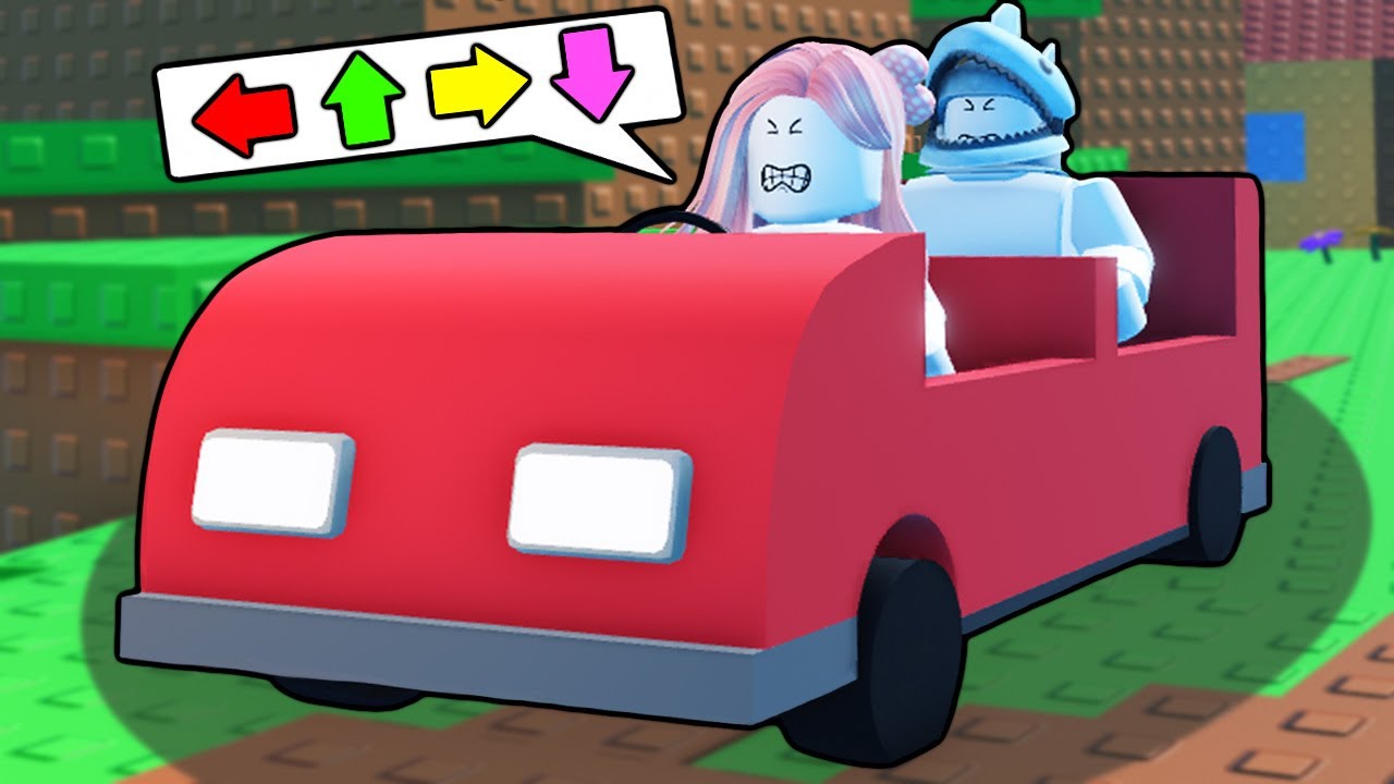 [로블록스] 왼쪽! 오른쪽! 전진! 후진! 둘이서 같이 운전해요!! (Drive It 2 Player Obby) - 민또 경또 -