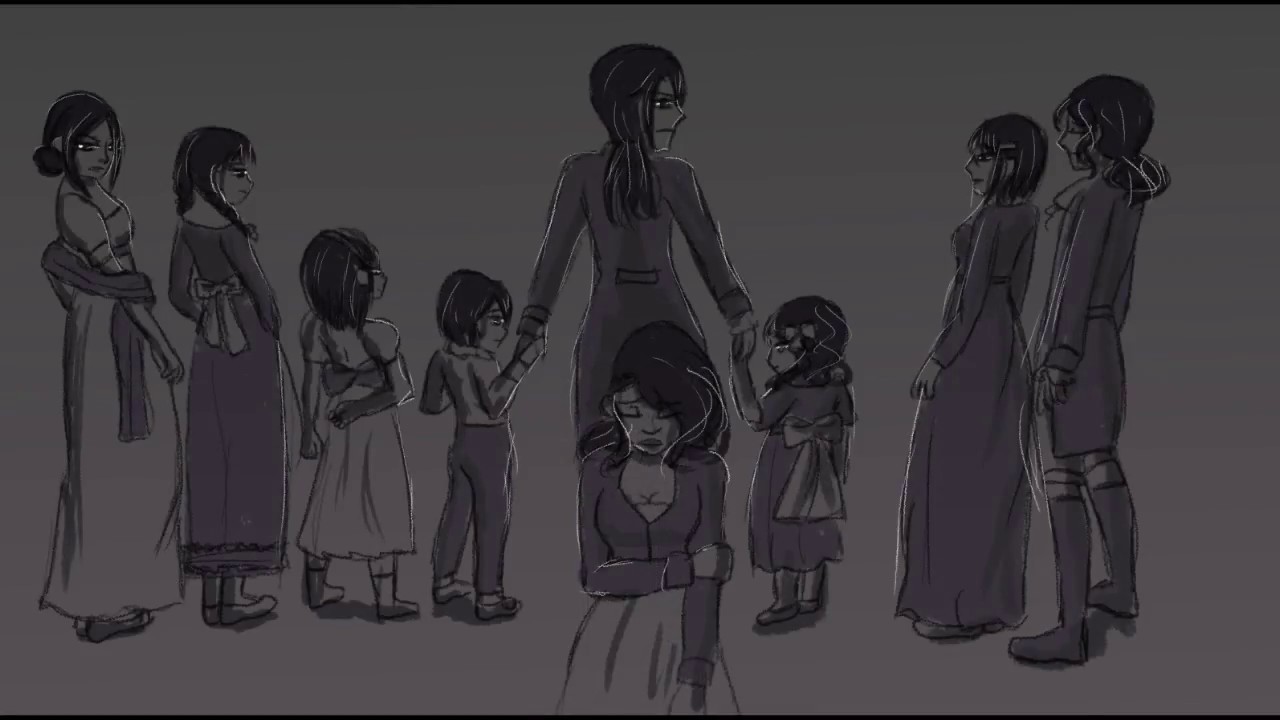 The world was wide enough | Hamilton Animatic | Genderbend.
