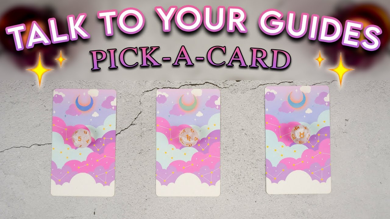 Your ✨Guides✨ Just Want to “Talk” 👑🦕 || Pick A Card (Tarot Reading)🔮