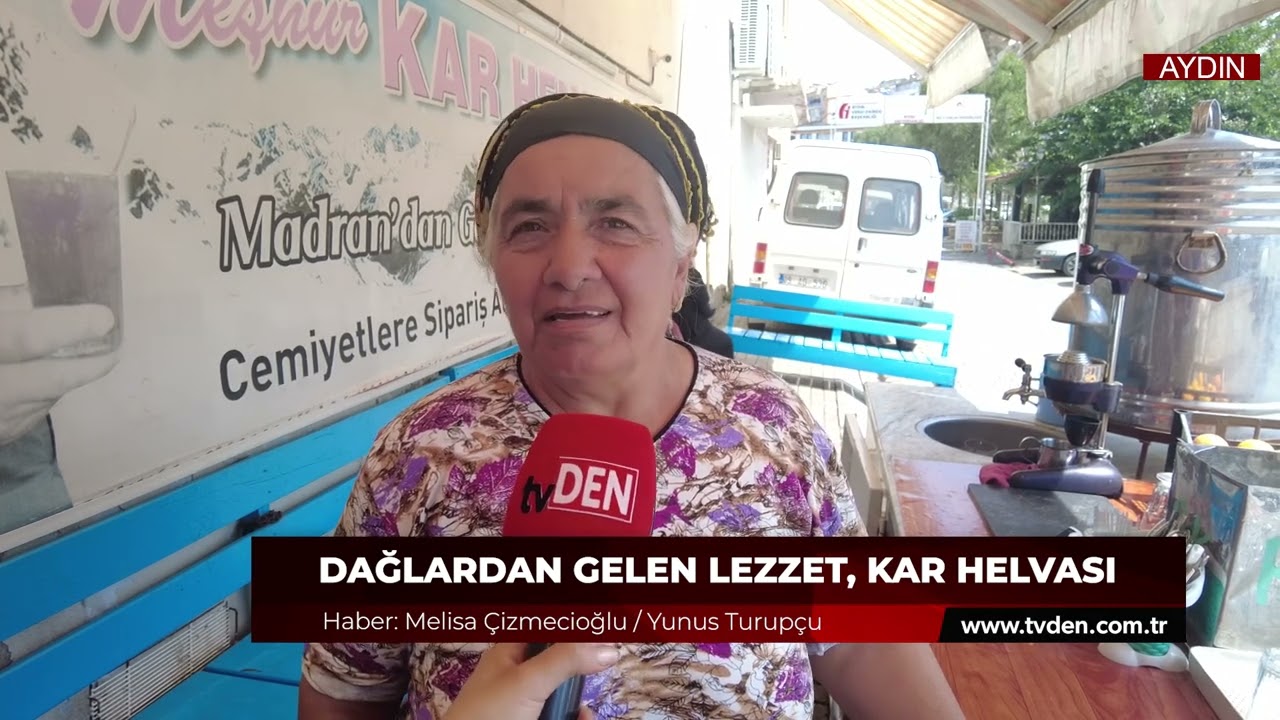 Dağlardan gelen lezzet, kar helvası