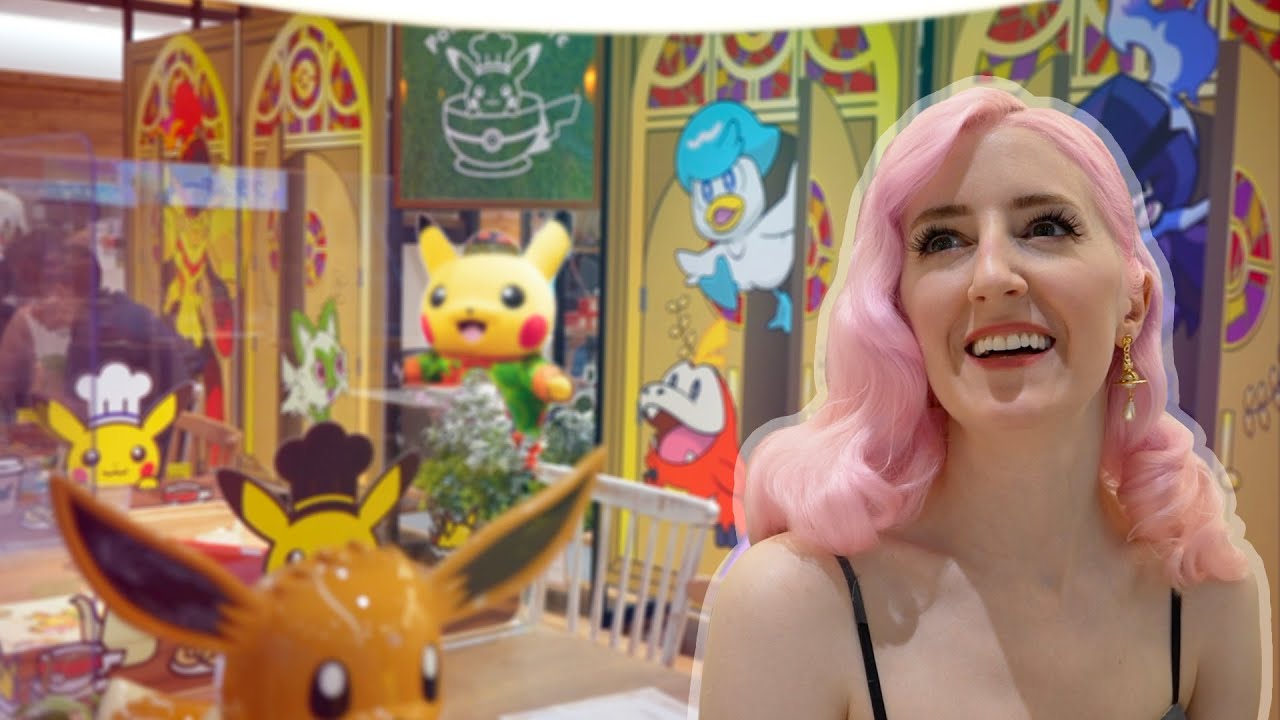 ASMR Pokémon Cafe in Japan Full Experience ✨