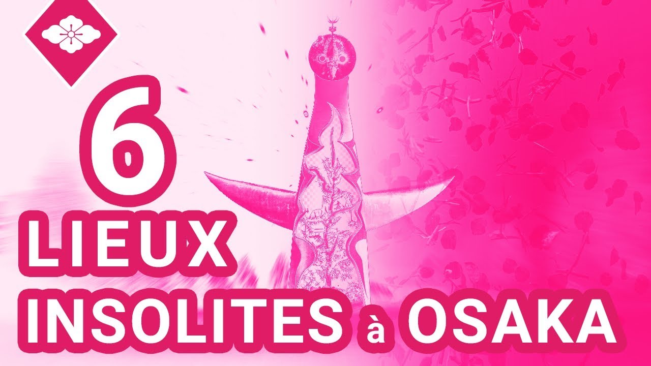 6 LIEUX INSOLITES A OSAKA