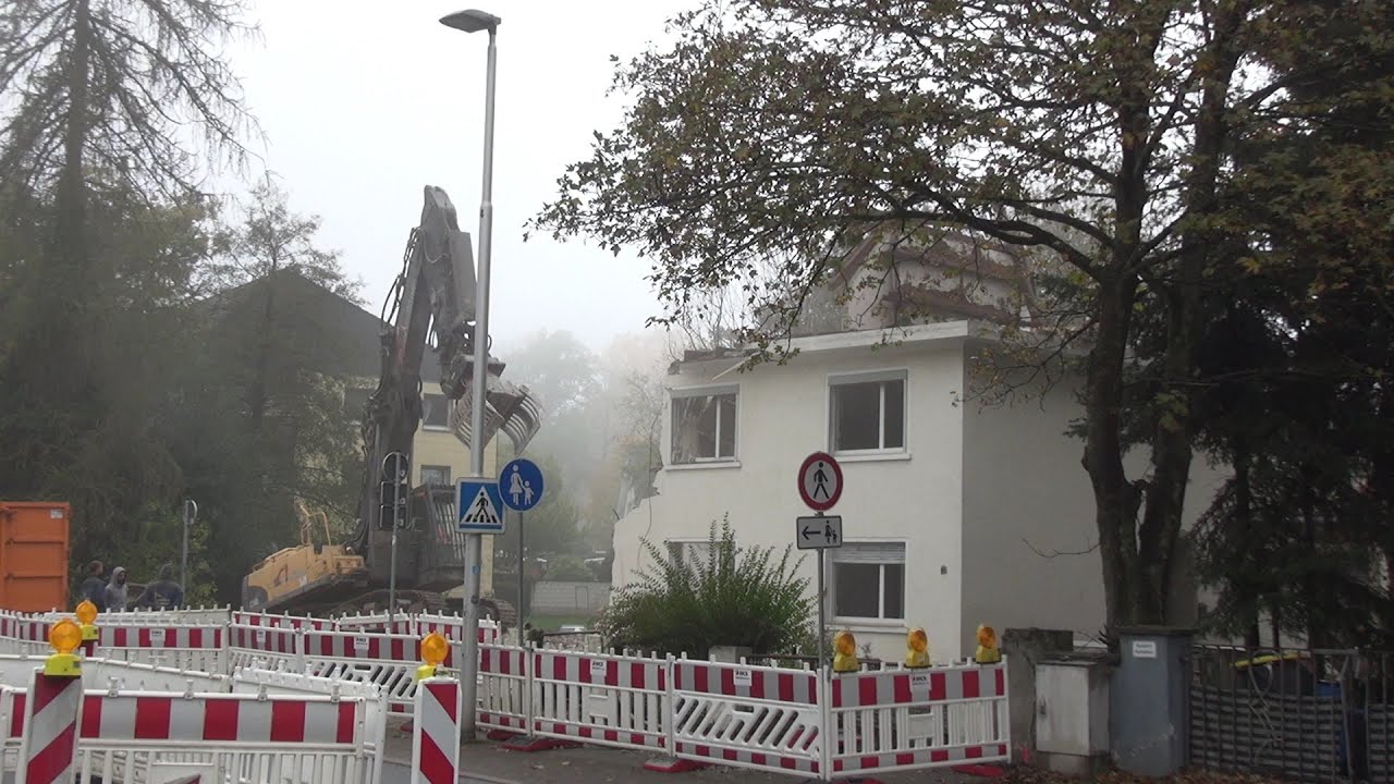 Iserlohn Westfalenstraße Hausabriss 18.10.2022