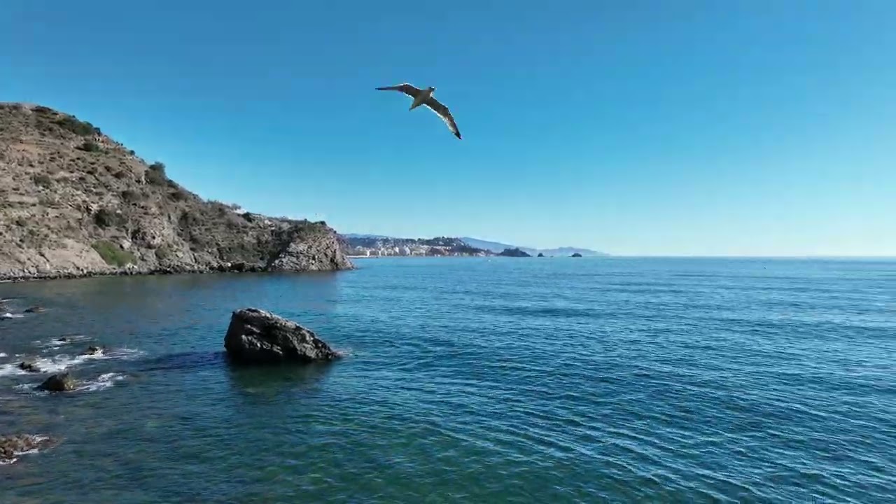 Vuelo en la Playa de Marina del Este
