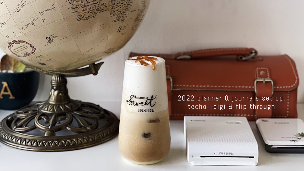 2022 Planner and Journals set up, Techo Kaigi & Flip Through