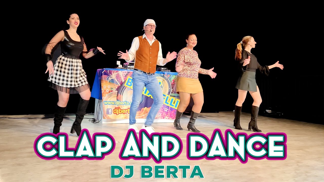Clap and Dance - Dj Berta Video ballo (Official) | Balli di gruppo & Country Jive line dance 2023