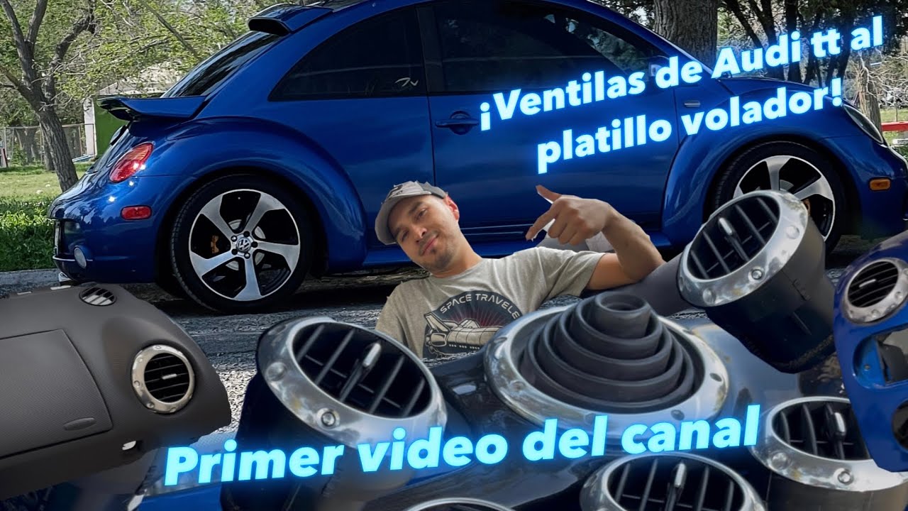 PRIMER VIDEO DEL CANAL! INSTALACIÓN DE VENTILAS DE AUDI TT A BEETLE 1998-2005 (PLATILLO VOLADOR).
