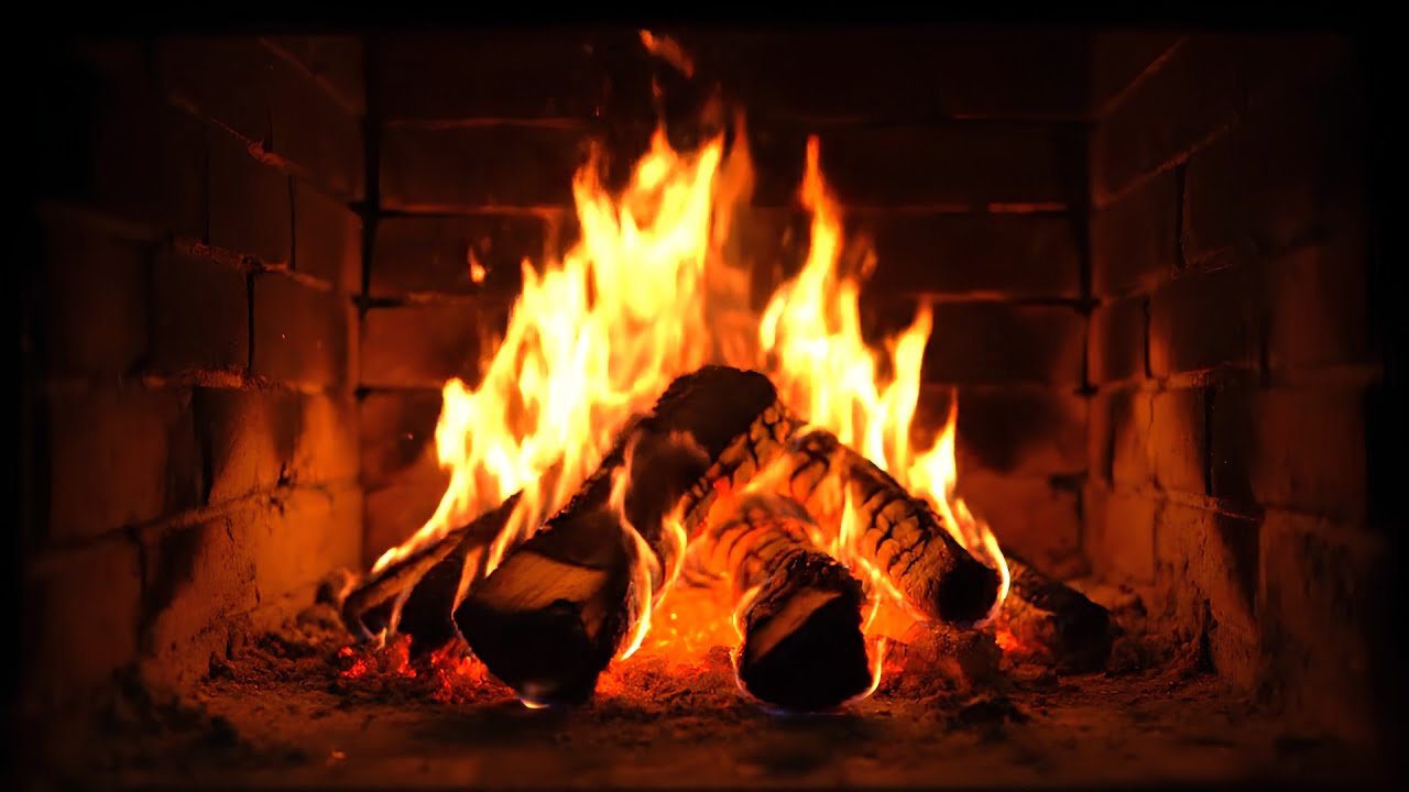 🔥 Cozy Fireplace! The Most Relaxing Fireplace Video for Deep Sleep, Relax & Study | Fire Ambience