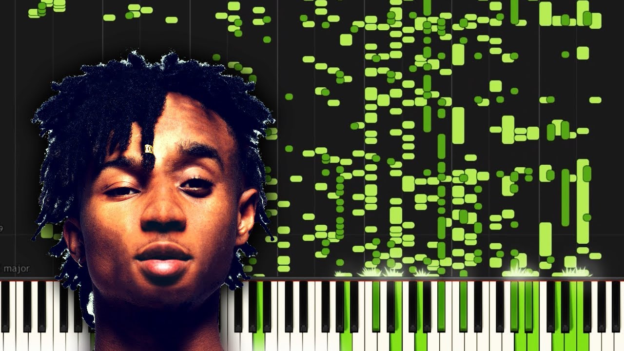 Rae Sremmurd - SWANG, but plays piano after converting to MIDI file
