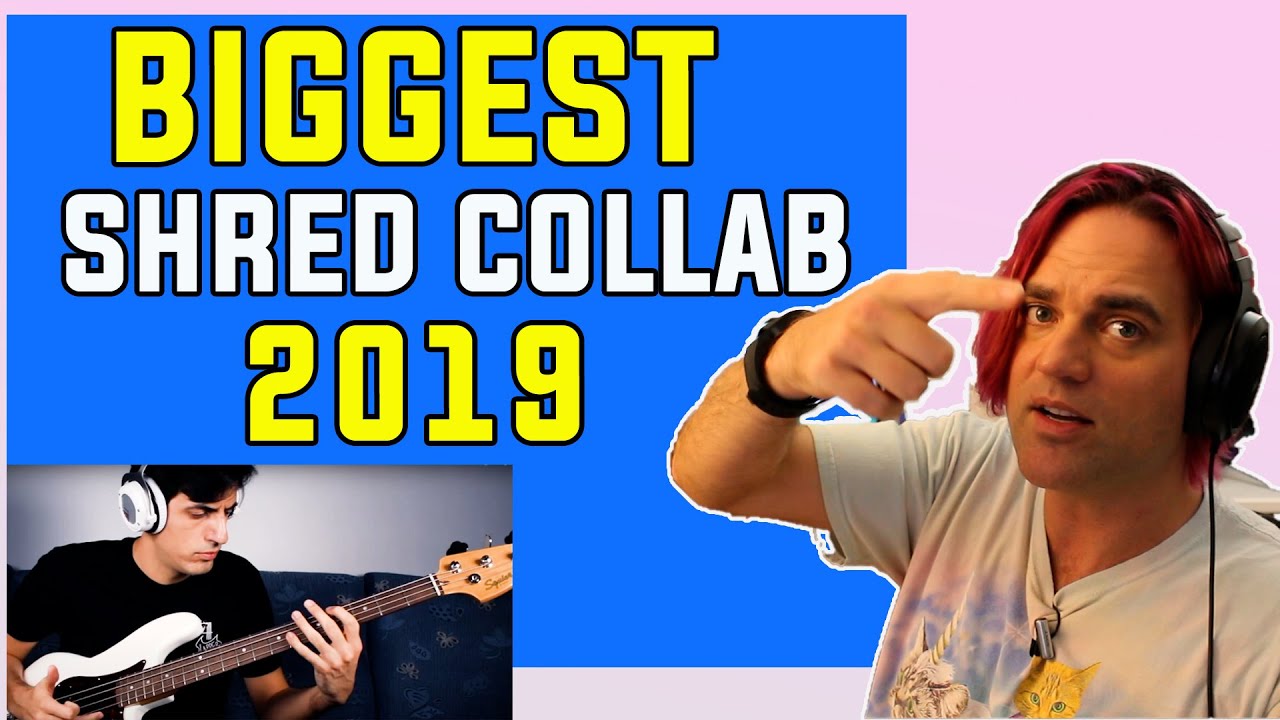 Biggest Shred Collab Song in the world III (2019) Reaction // Davie504, Tosin Abasi, The Dooo