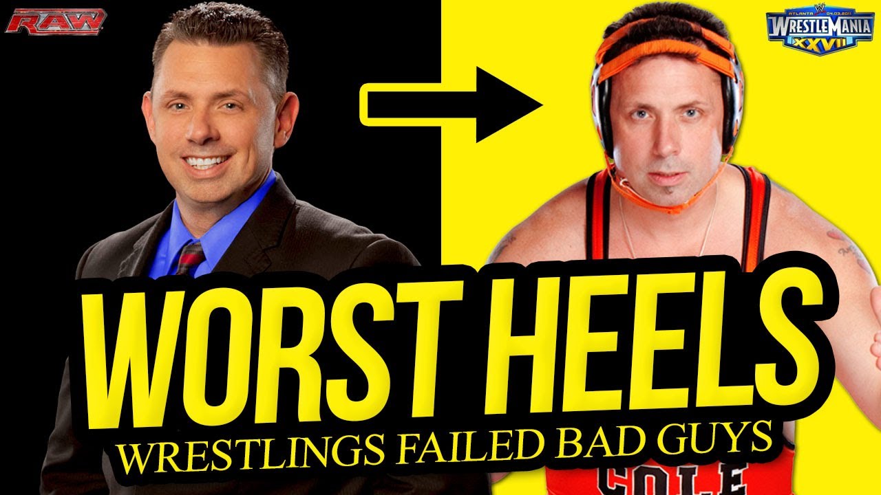 FAILED HEELS | Wrestling's Worst Bad Guys!