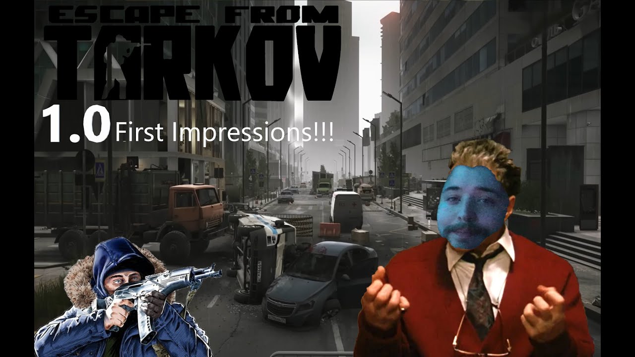 Побег из Таркова 1.0!!! Вот мои первые несколько рейдов!!!