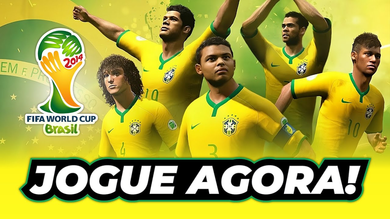 COMO JOGAR O FIFA DA COPA DO MUNDO DE 2014 NO BRASIL OFICIAL🏆FIFA WORLD CUP 2014 BRAZIL🔥