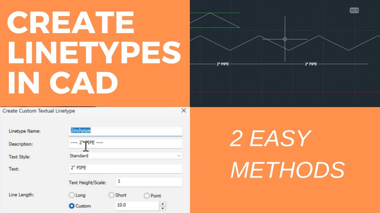 How To Create Line Types In CAD Super Quick!