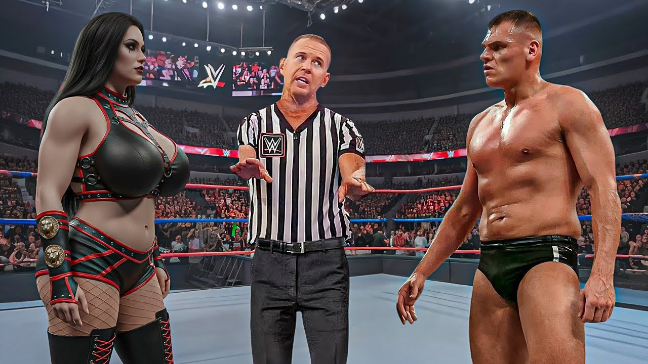 🔥 ПОЛНЫЙ МАТЧ | Гюнтер против Камини | Межгендерный матч | WWE 12 февраля 2026 г.