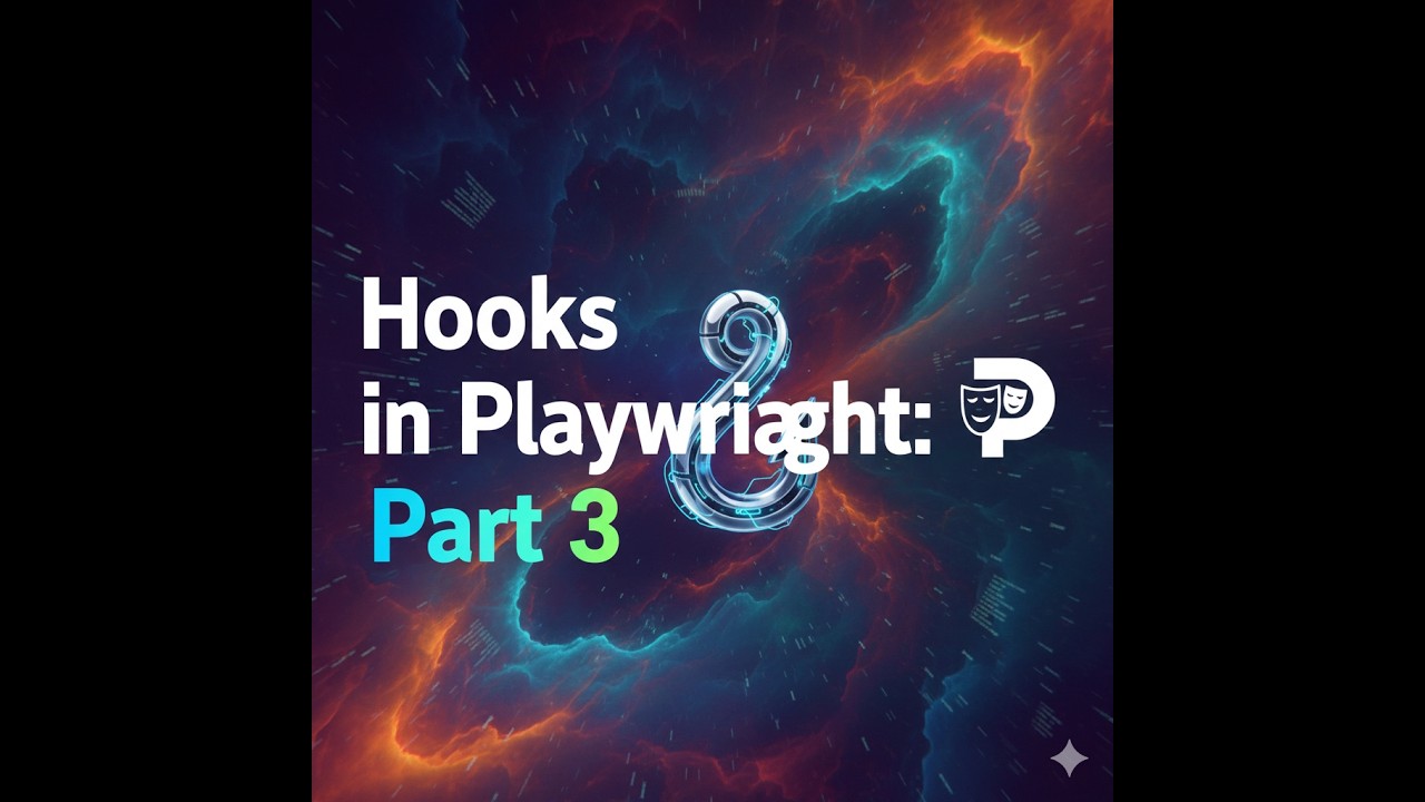 Hooks in Playwright Part 3