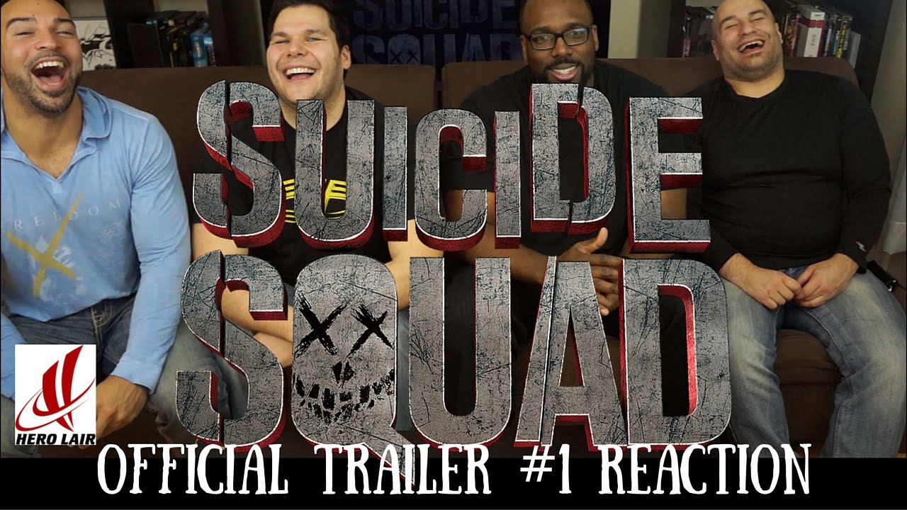 SUICIDE SQUAD Official Trailer #1 REACTION