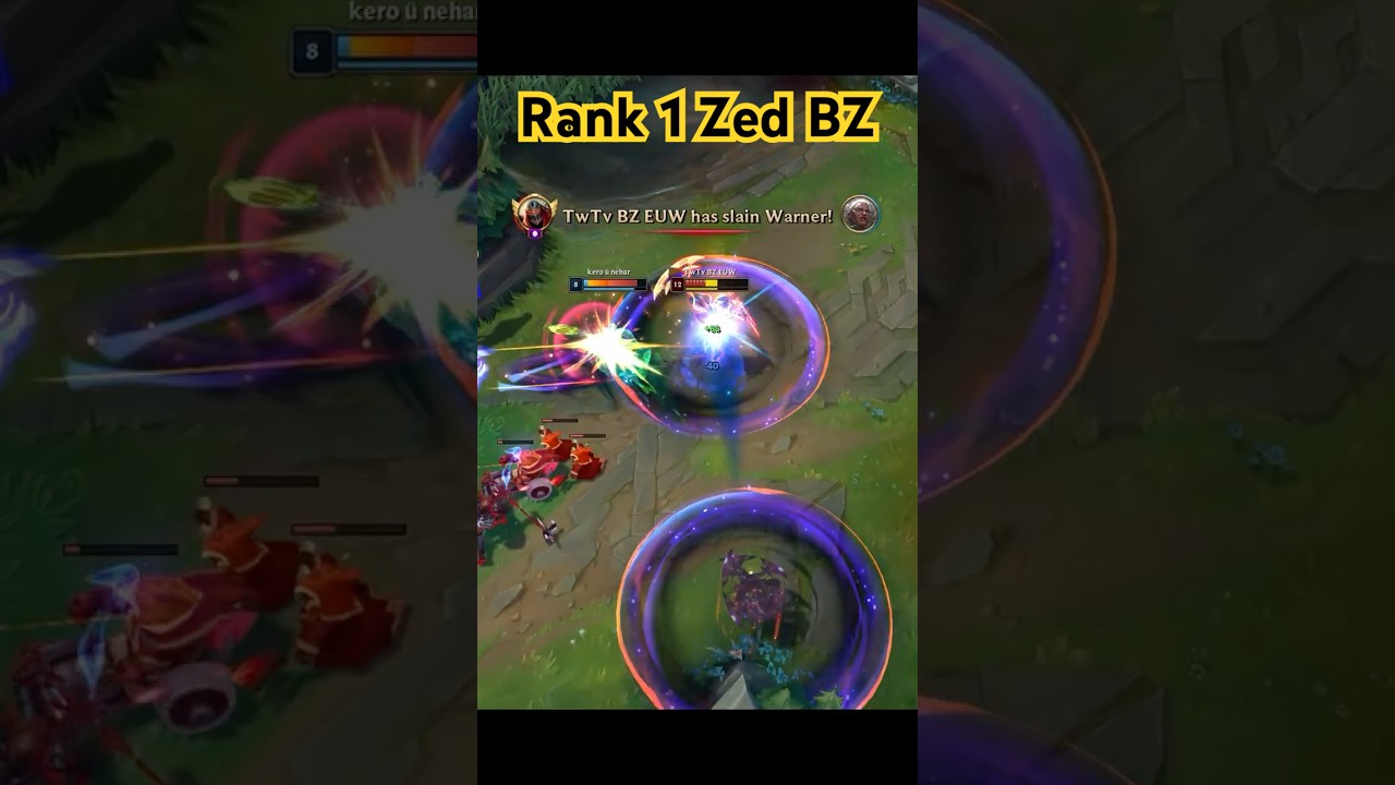 Rank 1 Zed BZ 1v2#lol #ranked #challenger #zed #outplayed #shorts #leagueoflegends #midlane #like