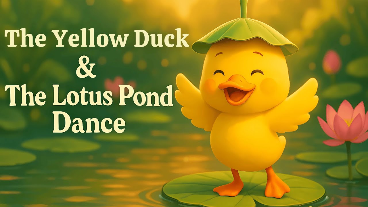 The Yellow Duck and the Lotus Pond Dance 🦆🌸 | Let&rsquo;s Dance Together