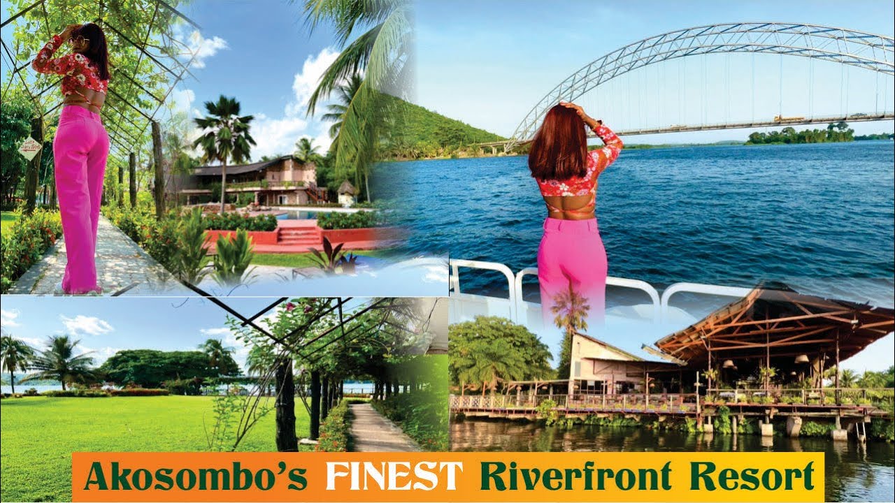 Akosombo’s Finest Riverfront Resort Ghana 🇬🇭 | Afrikiko Riverfront Resort |GHANA VLOG