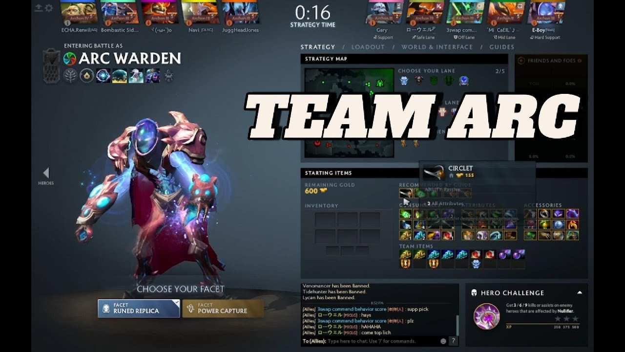 TEAM ARC        ARC WARDEN TO THE RESCUE