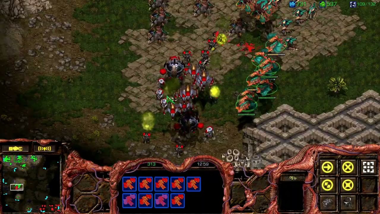 【20.2.26】 SC:R 1v1 (FPVOD) Soulkey (Z) vs (T) 【Map: Polypoid】