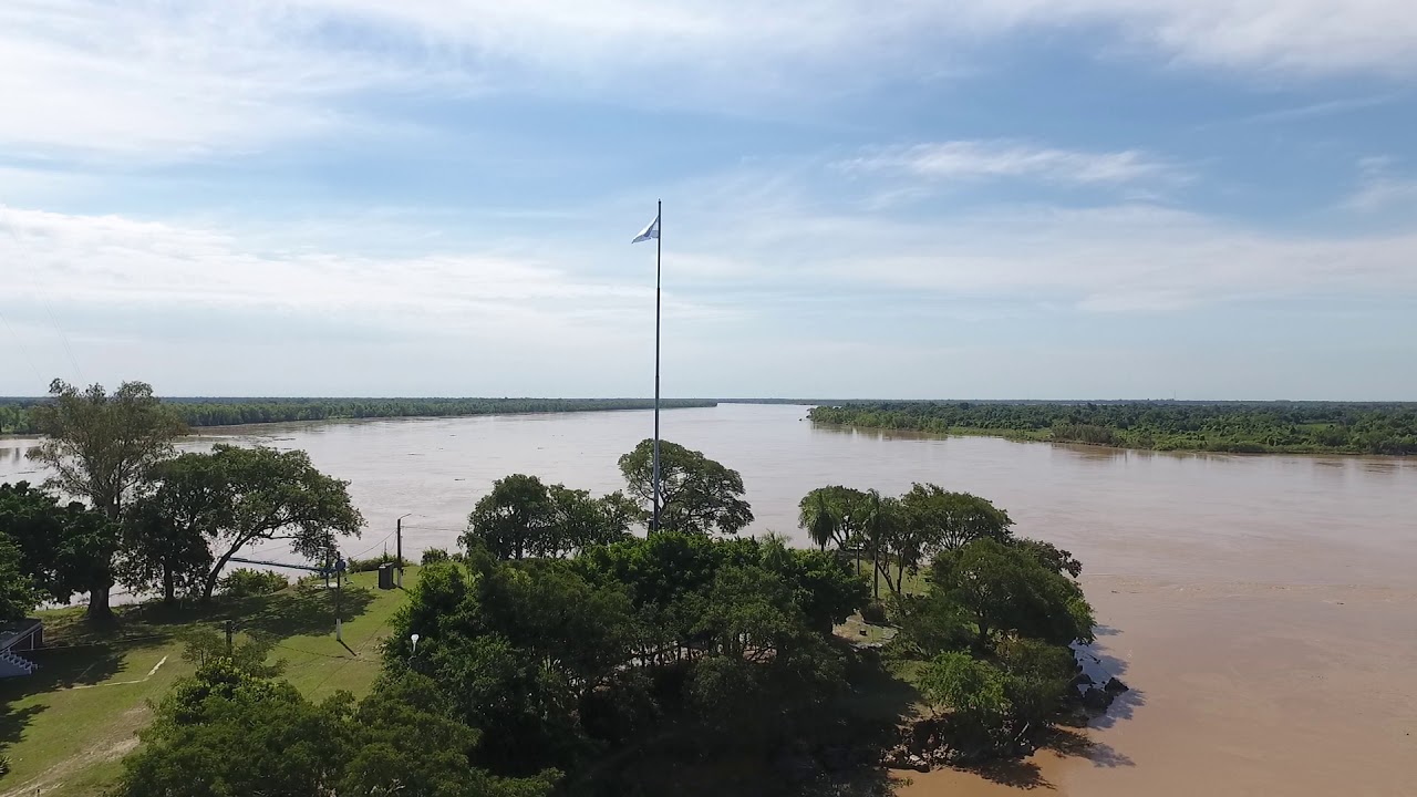 primero chaco: Isla del Cerrito, frontera con Paraguay