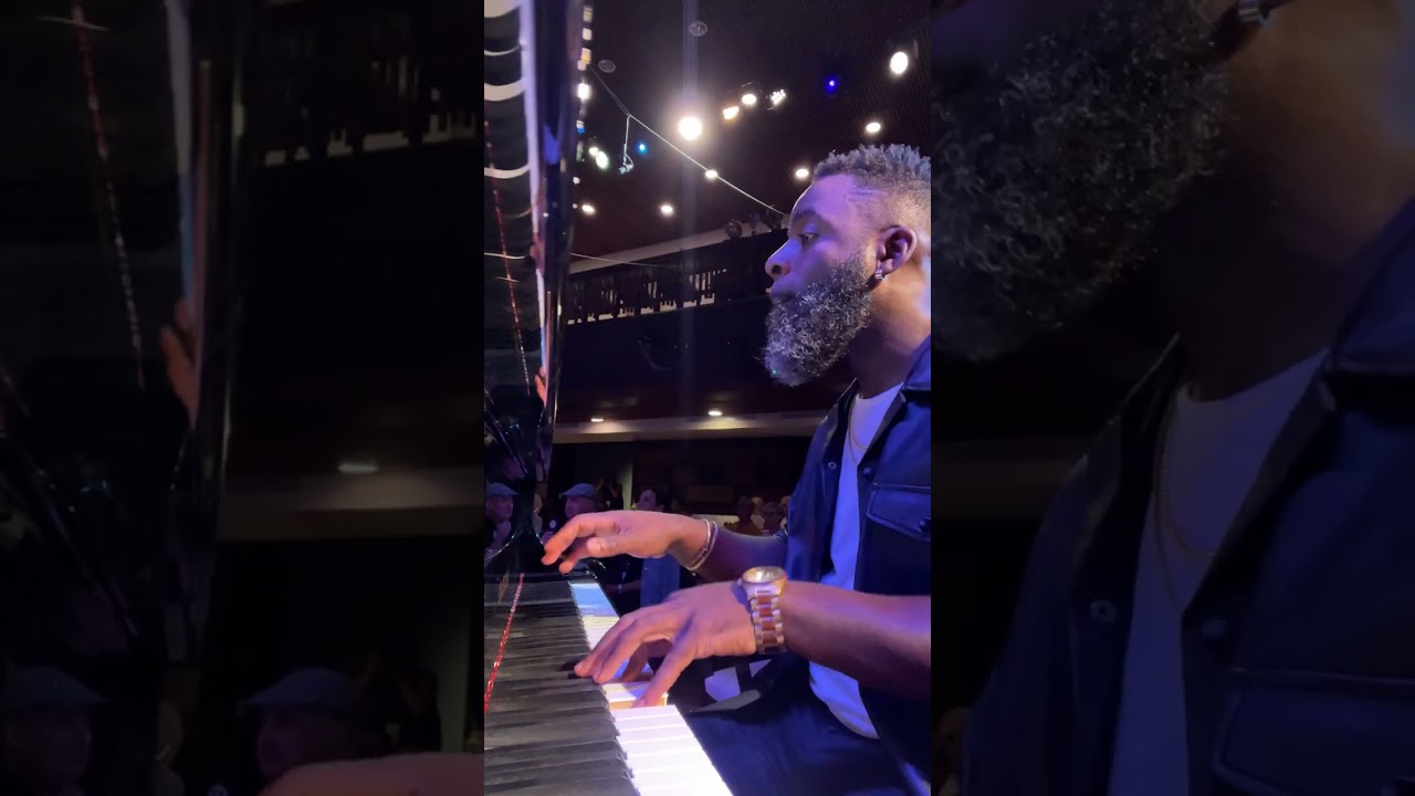 Phillip Graves performs 