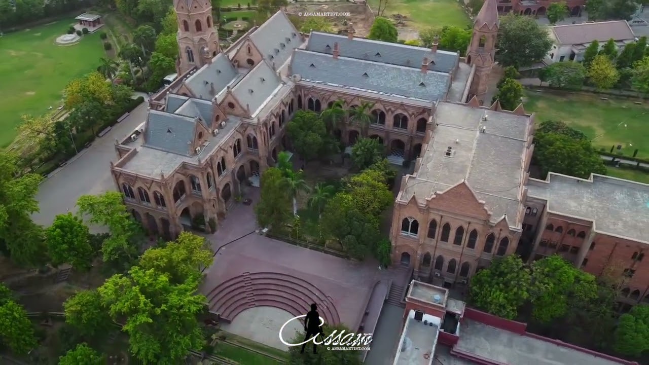GC University | Lahore | Flyover | Aerial View | Bird Eye View | HD | DJI Drone | Flight # 8