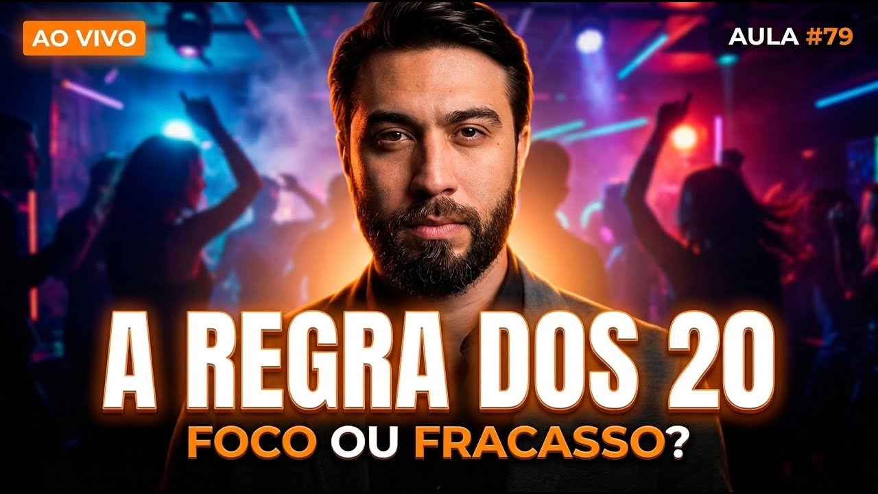 A REGRA DOS 20 ANOS: Foco ou Fracasso? - Catena ao vivo #79