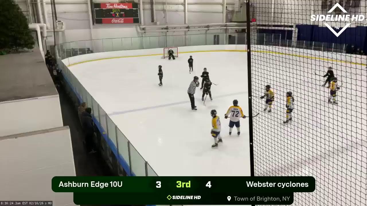 Ashburn Edge 10U @ Webster cyclones (2026.02.16)