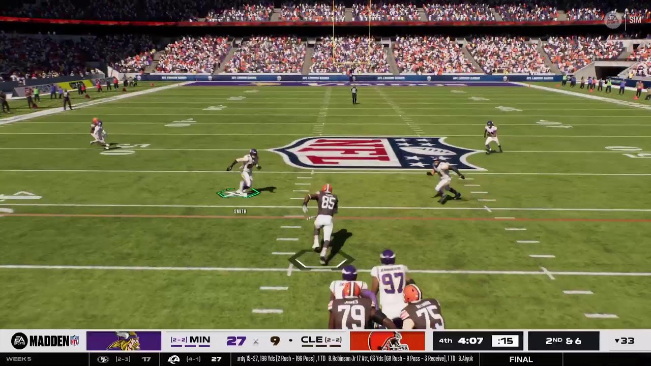 Vikings 🆚 Browns