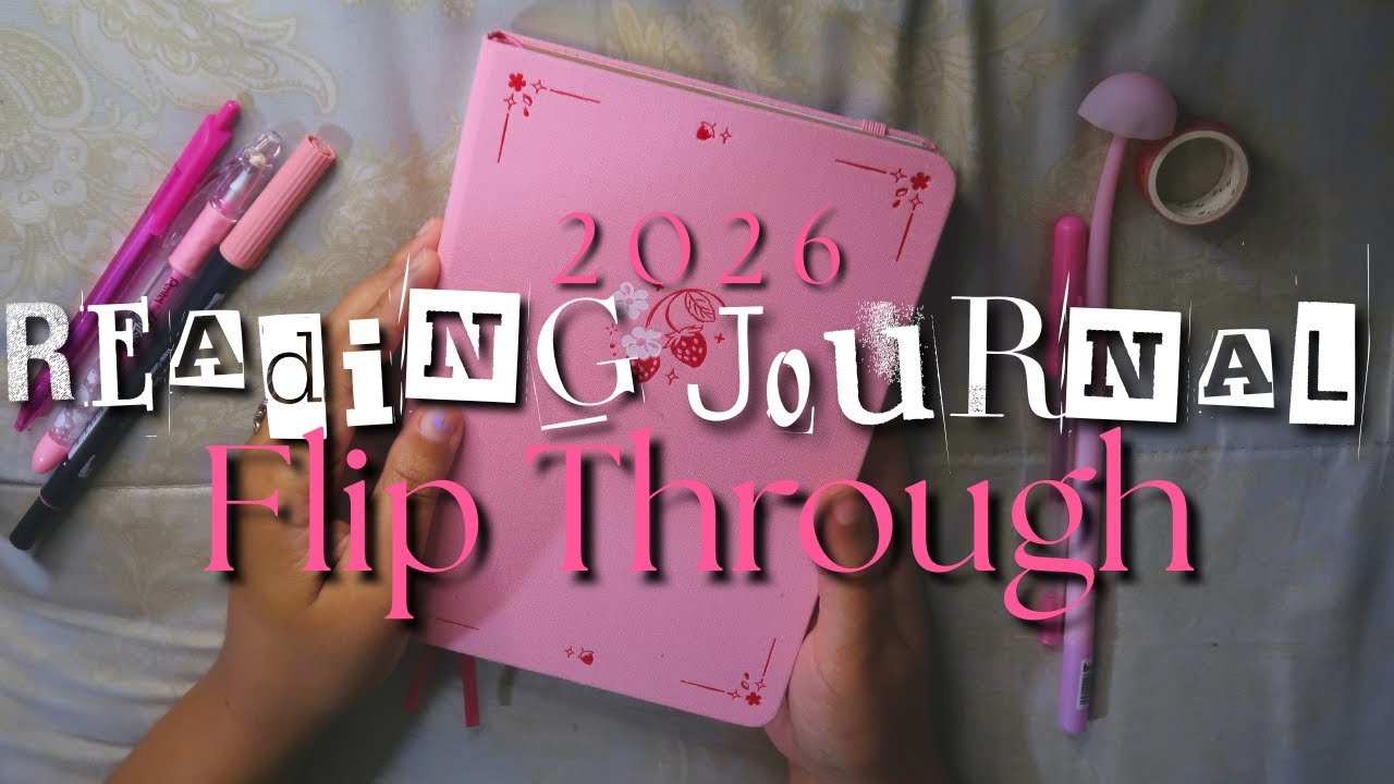 2026 Reading Journal Flip Through🍓🍰