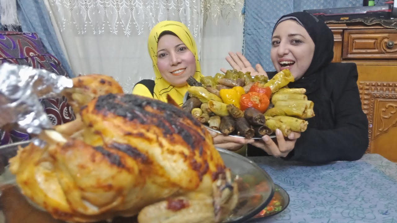 تحدي الدولمه العراقيه 🇮🇶بوزن🌶 5 ونصف كيلو مع الدجاجه 🐓3كيلو 🌾ضد احمد