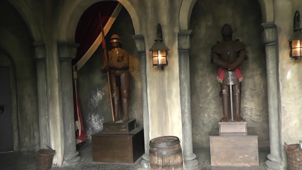 Mystery Castle Phantasialand Warteschlange