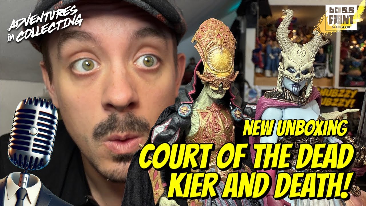 Распаковка «Суда мёртвых»! Предварительный взгляд на Boss Fight Studio «Суд мёртвых» в масштабе 1...