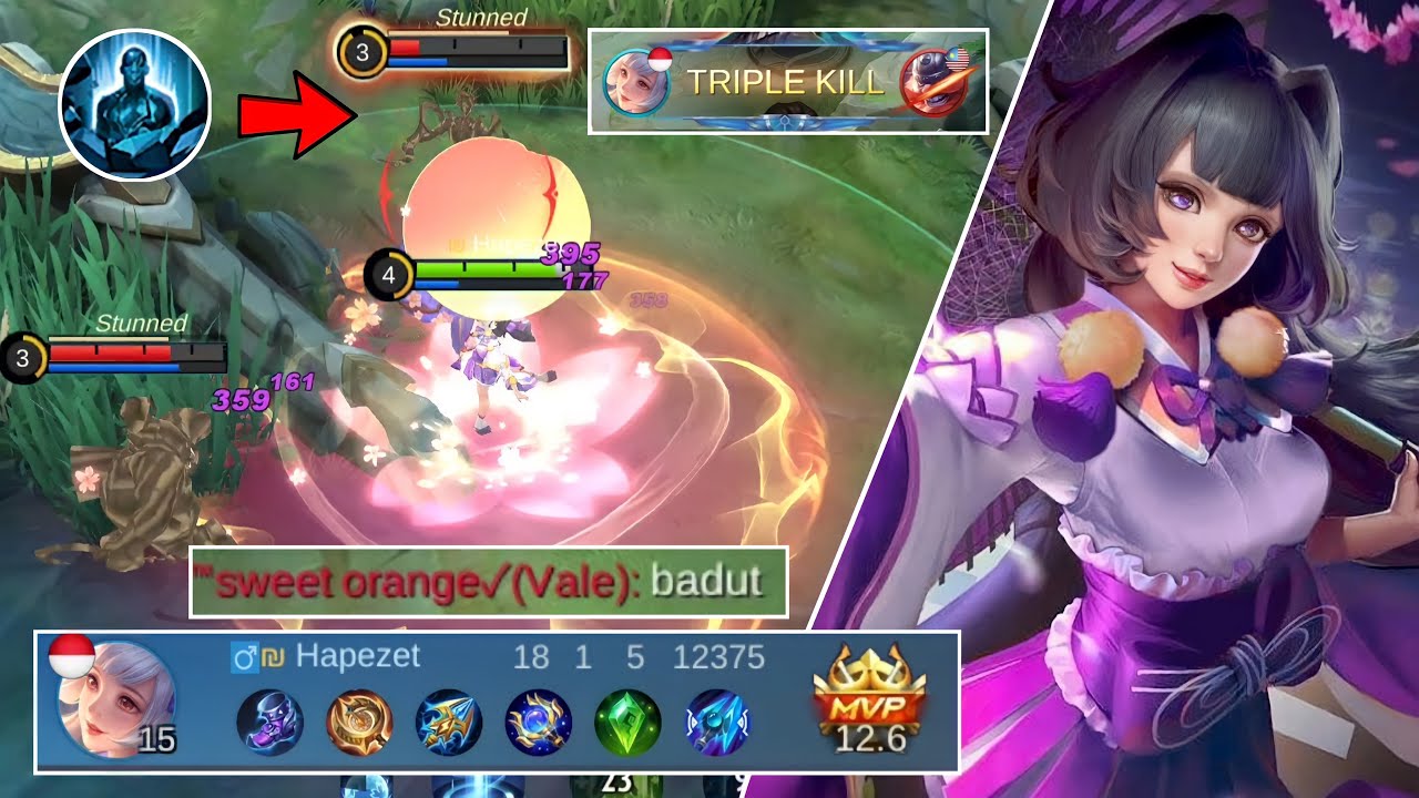Kagura Petrify! Spell yang Bikin Ulti Kagura Mudah Kena in Banyak Musuh | Mobile Legends