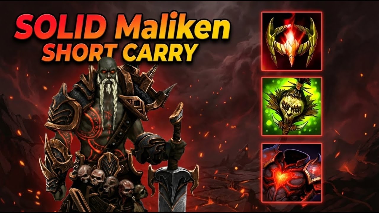 HON Reborn - Mailken Short Carry, пробую новый предмет.