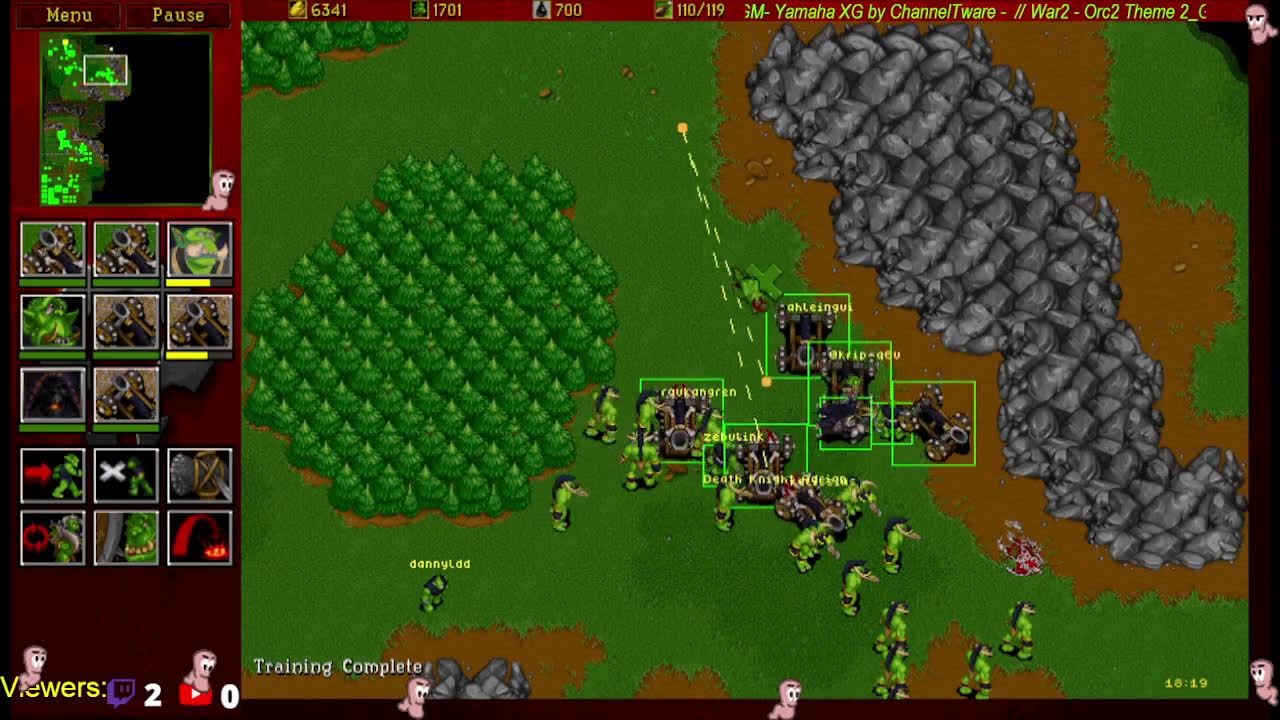 2nd test for new training queue +check anti crash, daife maps #warcraft2