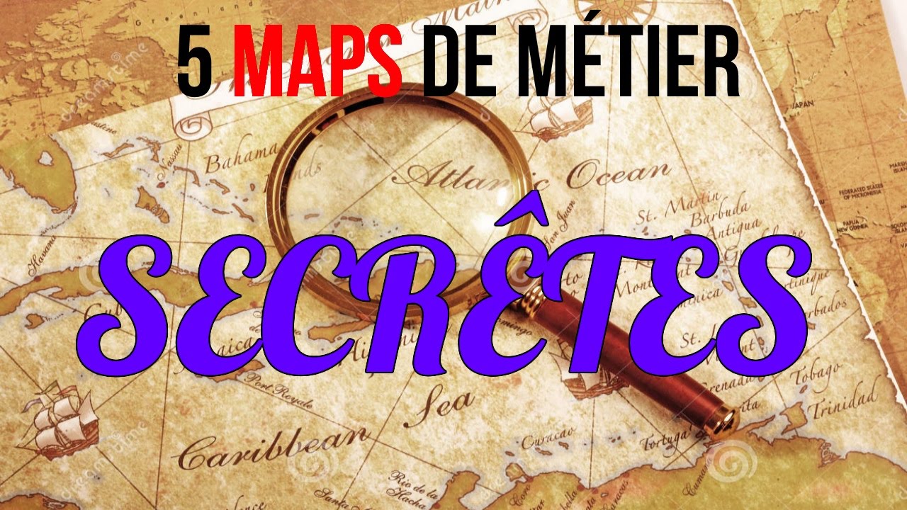 DOFUS | ASTUCE KAMAS | 5 MAPS SECRÊTE POUR VOS MÉTIER! SANS BOTS