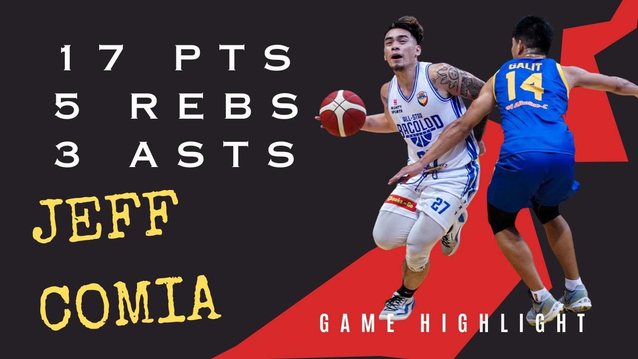 MPBL REGULAR SEASON PLAYER HIGHLIGHTS JEFF COMIA 17 PTS 5 REBS 3 ASTS VS VALENZUELA XUR HOMES REALTY