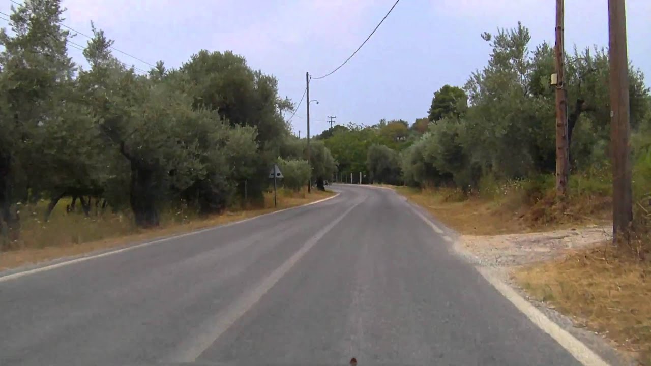 Skopelos - driving from Agnodas to Panormos