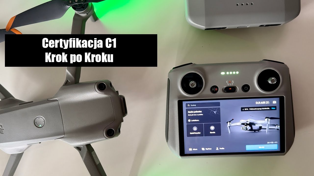 Certyfikacja Klasa C1 dla DJI Air 2s #krokpokroku #c1 #air2s