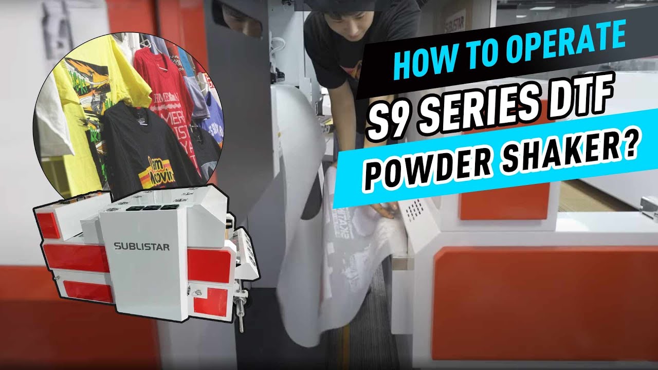 🔧How To Operate S9 Series DTF Powder Shaker?